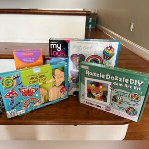Bundle of 4 kids activity kits, new and unopened